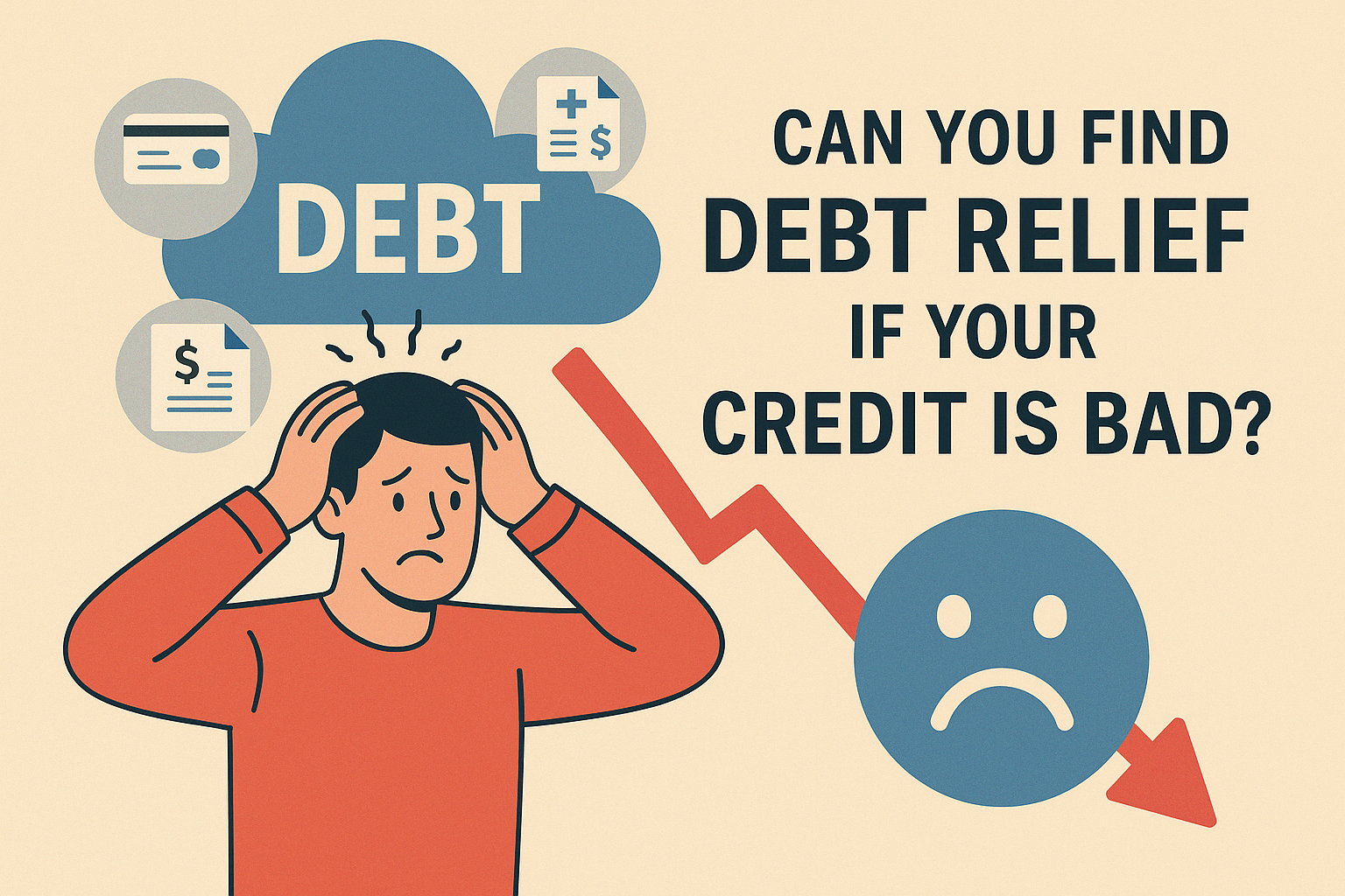 Can You Find Debt Relief If Your Credit is Bad?